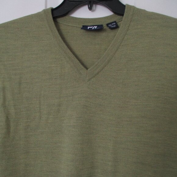 Cutter & Buck Mens Olive Green Merino Wool Golf Sweater Vest NWOT - Size XXL - Picture 2 of 2
